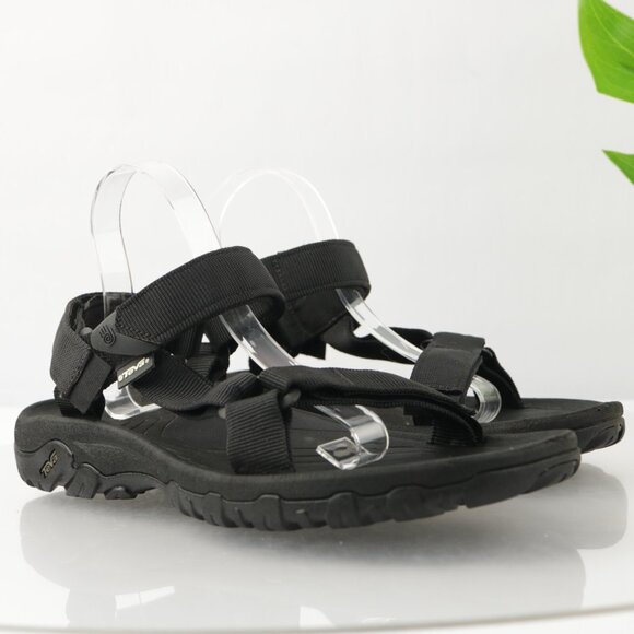 Teva Mens Hurricane XLT2 Sandal Size 10 Black Adjustable Hiking Outdoor Shoe